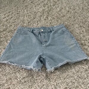 SHEIN Blue Jean Shorts
